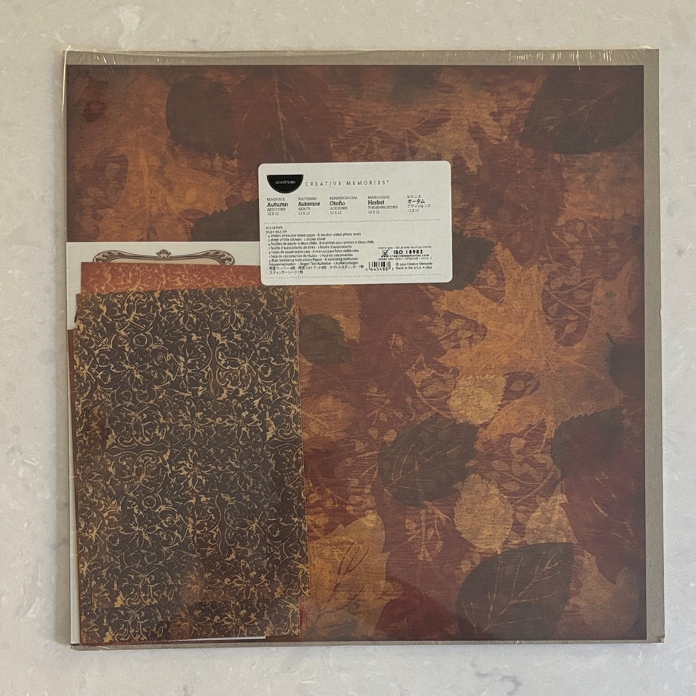 Creative Memories Reminisce Autumn Additions
